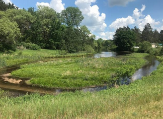Mudflats on Chippewa Creek