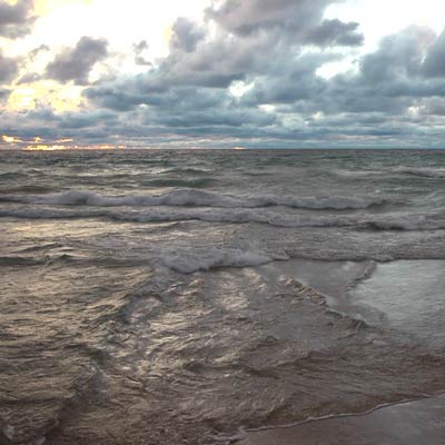Lake Michigan Waves