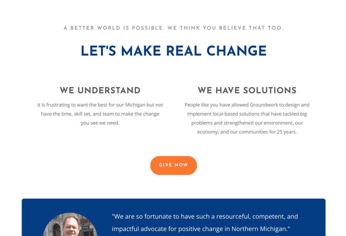 Groundwork Center Website