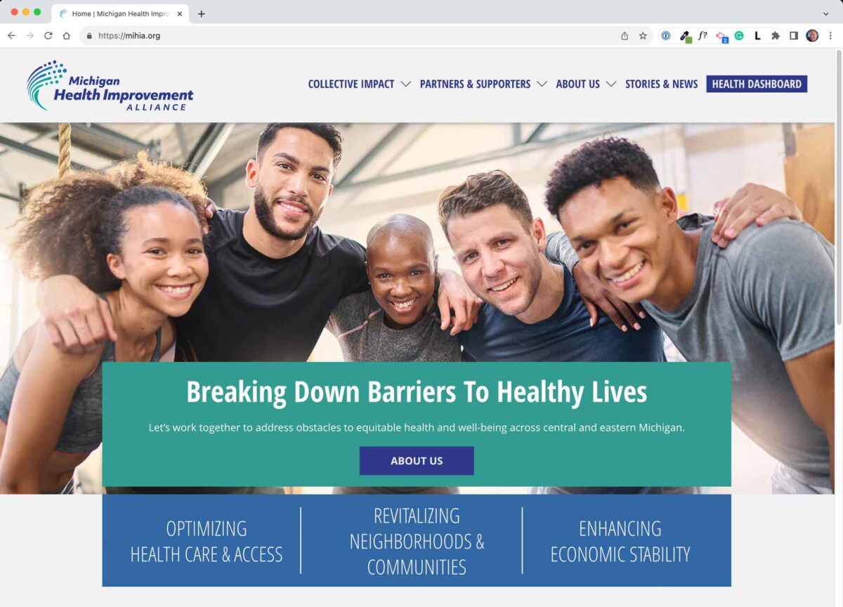 Michigan Health Improvement Alliance Website